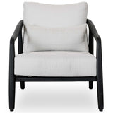 Aria Outdoor Chair, Black-Furniture - Outdoor-High Fashion Home