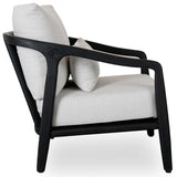 Aria Outdoor Chair, Black-Furniture - Outdoor-High Fashion Home