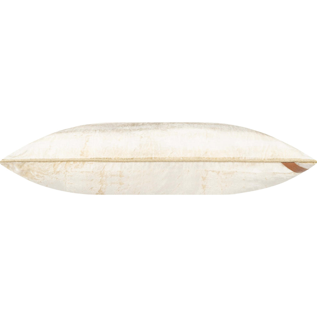Aida Pillow, Ivory/Gold High Fashion Home