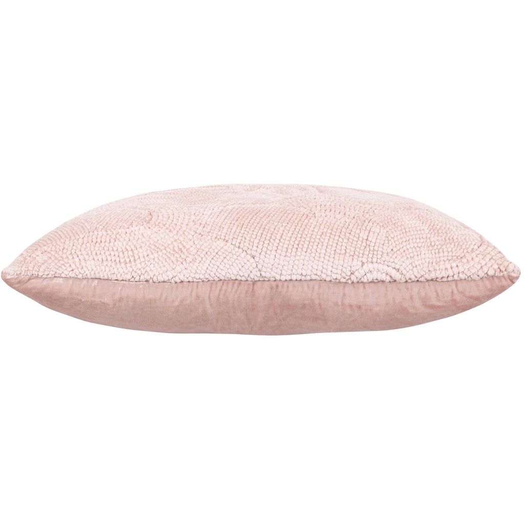 Amaya Lumbar Pillow, Blush High Fashion Home