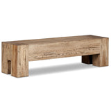 Abaso Bench, Rustic Oak by Four Hands