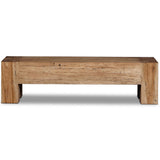 Abaso Bench, Rustic Oak by Four Hands