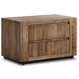 Abaso Nightstand, Rustic Wormwood by Four Hands