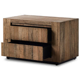 Abaso Nightstand, Rustic Wormwood by Four Hands