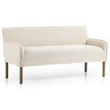 Addington Slipcover Bench, Brussels Natural by Four Hands