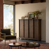 Alcott Cabinet, Distressed Cocoa Pine by Four Hands-Furniture - Storage-High Fashion Home