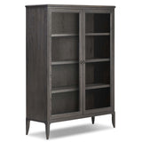 Alden Cabinet, Worn Black Oak by Four Hands-Furniture - Storage-High Fashion Home