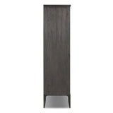 Alden Cabinet, Worn Black Oak by Four Hands-Furniture - Storage-High Fashion Home