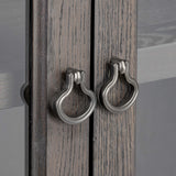 Alden Cabinet, Worn Black Oak by Four Hands-Furniture - Storage-High Fashion Home