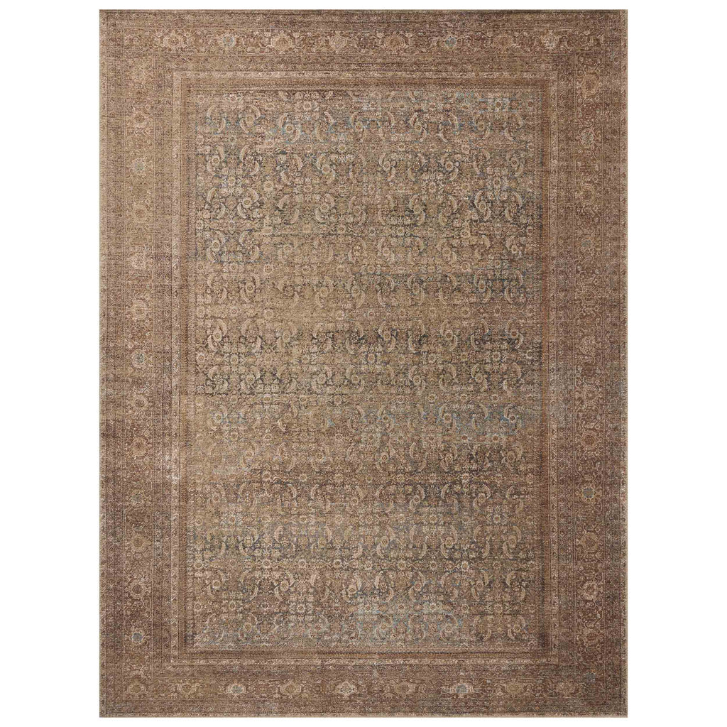 Amber Lewis × Loloi Rug Cambria CBR-07, Ocean/Bark – High Fashion Home