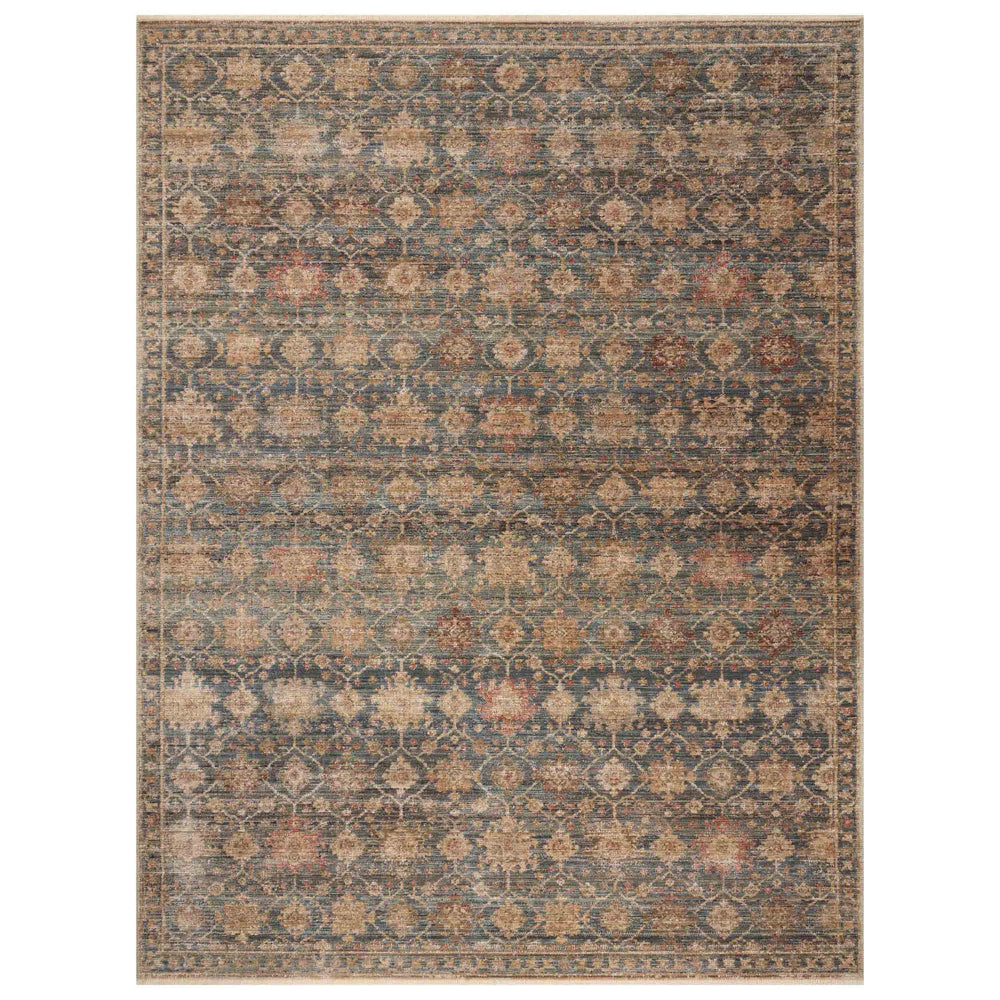 Amber Lewis x Loloi Rug Molly MOL-03, Ocean/Sunset-Rugs-High Fashion Home