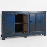 Amherst 4 Door Cabinet, Royal Blue-Furniture - Storage-High Fashion Home