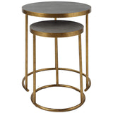 Aragon Nesting Tables, Set of 2-Furniture - Accent Tables-High Fashion Home
