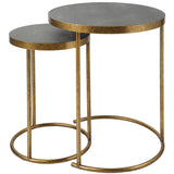 Aragon Nesting Tables, Set of 2-Furniture - Accent Tables-High Fashion Home