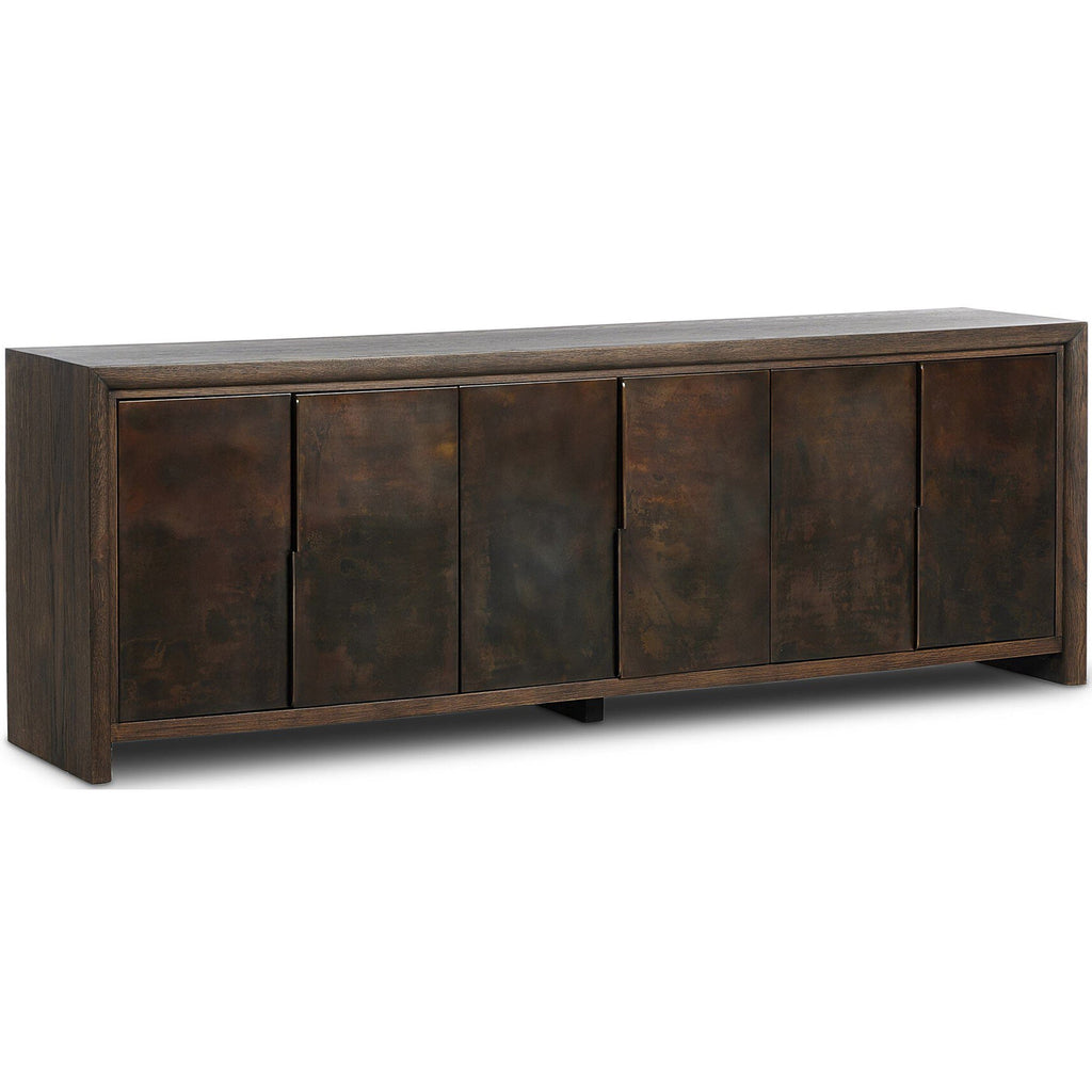 Arlington 6 Door Sideboard Espresso Oak by Four Hands | High
