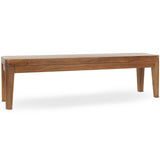 Arno Bench, Amber Brown-Furniture - Benches-High Fashion Home