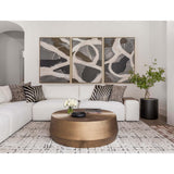 Astoria End Table, Bluestone-Furniture - Accent Tables-High Fashion Home