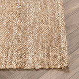 Atherton Jute Rug, Natural/Ivory