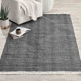 Augusta Outdoor Rug, Charcoal