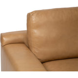 Axel Leather Swivel Chair, Landry Fawn-Furniture - Chairs-High Fashion Home