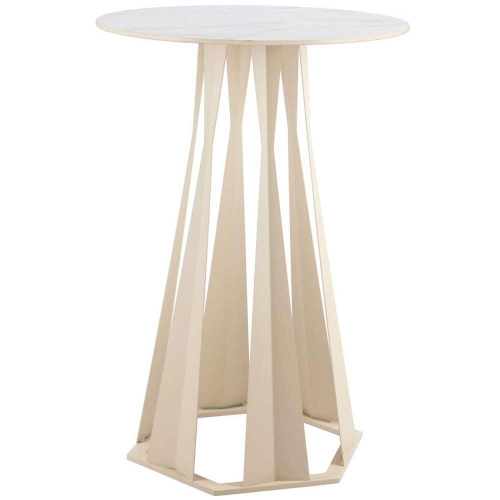 Axis Bar Table, White