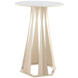 Axis Bar Table, White