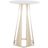 Axis Bar Table, White