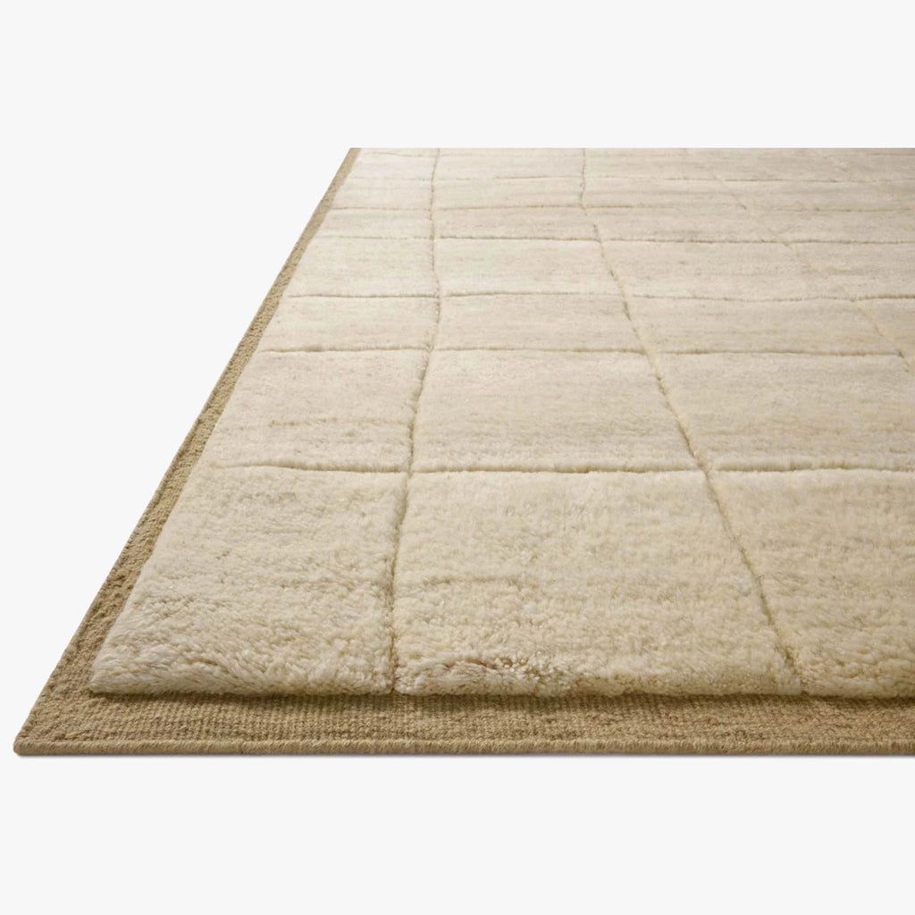 Leanne Ford x Loloi Rug Bracken BKN-01, Natural/Ivory – High