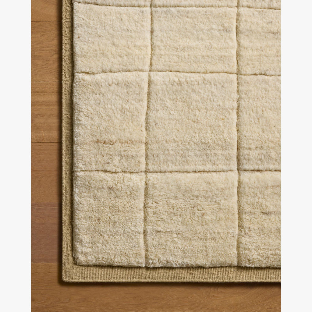 Leanne Ford x Loloi Rug Bracken BKN-01, Natural/Ivory – High