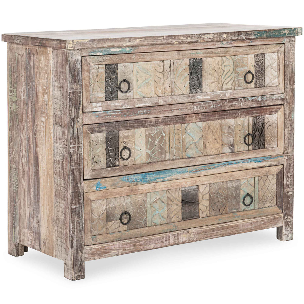 Baltin 3 Drawer Dresser, Butterwood Blend