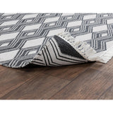 Banning Outdoor Rug, Charcoal