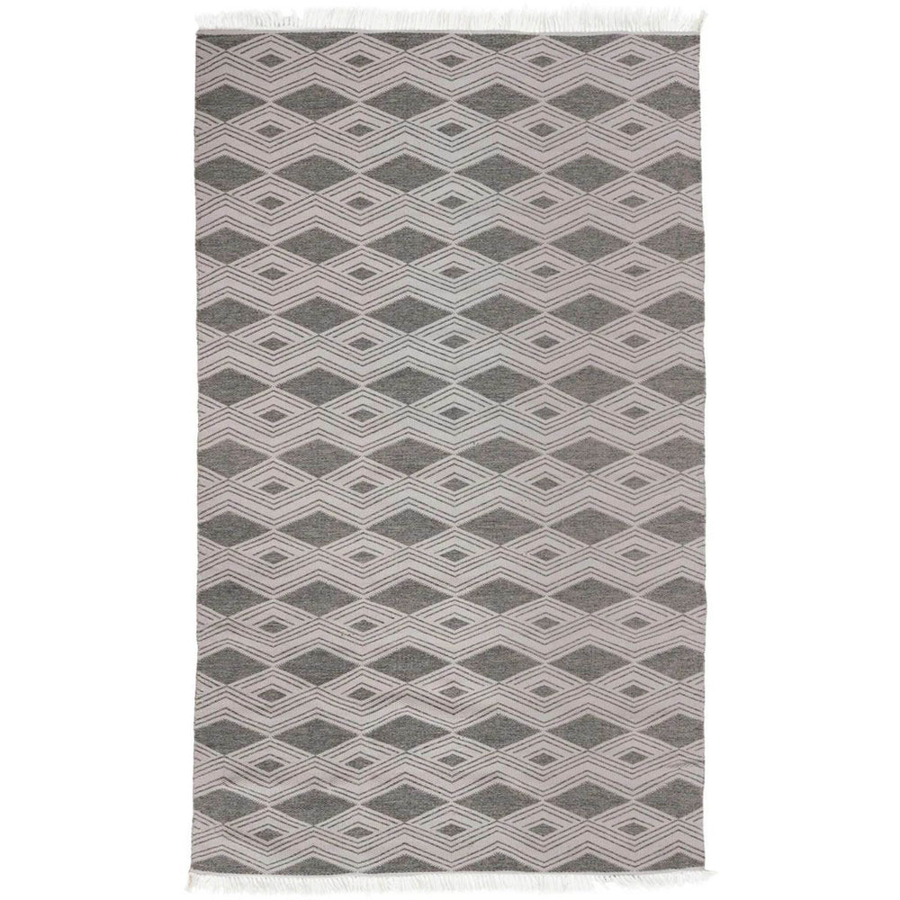 Banning Outdoor Rug, Pebble Gray
