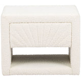 Baris Nightstand, Ivory