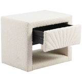 Baris Nightstand, Ivory