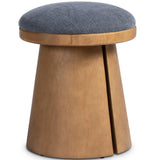 Bea Accent Stool, Laughlin Denim by Four Hands