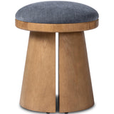 Bea Accent Stool, Laughlin Denim by Four Hands