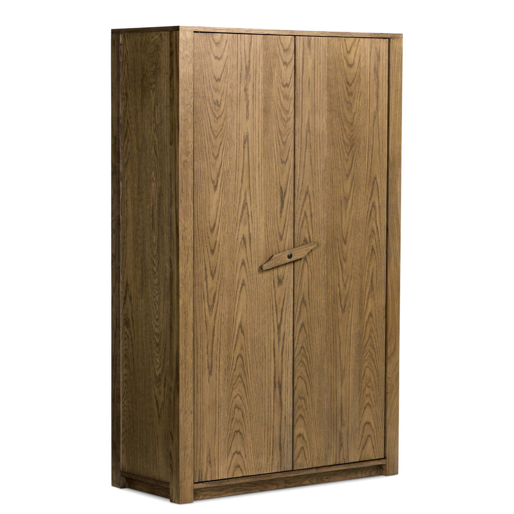 Bedford Cabinet, Warm Natural Oak by Four Hands-Furniture - Storage-High Fashion Home