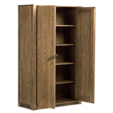 Bedford Cabinet, Warm Natural Oak by Four Hands-Furniture - Storage-High Fashion Home