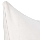 Bedford Linen Pillow, Ivory