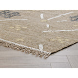 Belfast Caviar Rug, Khaki Multi-Rugs1-High Fashion Home