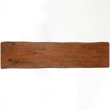 Bellamy Bench, Amber Brown-Furniture - Benches-High Fashion Home