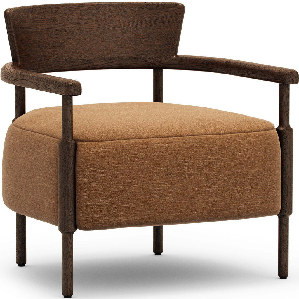 Bennett Chair in Laughlin Ochre by Amber Lewis x Four Hands