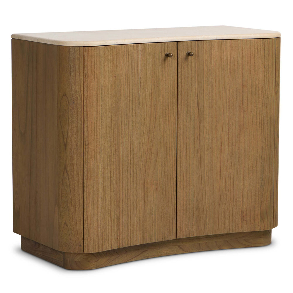 Boa Small Cabinet, Sandy Mindi by Four Hands-Furniture - Storage-High Fashion Home