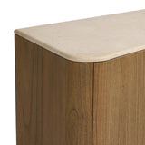 Boa Small Cabinet, Sandy Mindi by Four Hands-Furniture - Storage-High Fashion Home