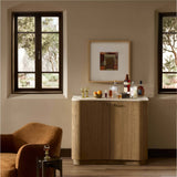 Boa Small Cabinet, Sandy Mindi by Four Hands-Furniture - Storage-High Fashion Home