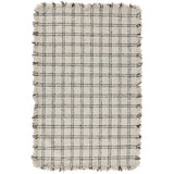 Bradbury Rug, Check Ivory/Black