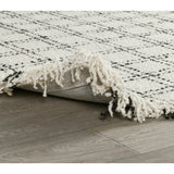 Bradbury Rug, Check Ivory/Black