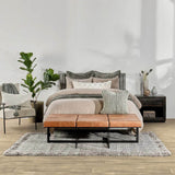 Bradbury Rug, Check Natural/Ivory