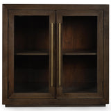 Bradley 2 Door Cabinet, Landmark Brown