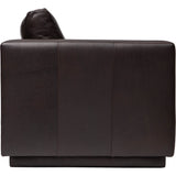 Bronson Leather Sofa, Lewis Nougat-Furniture - Sofas-High Fashion Home